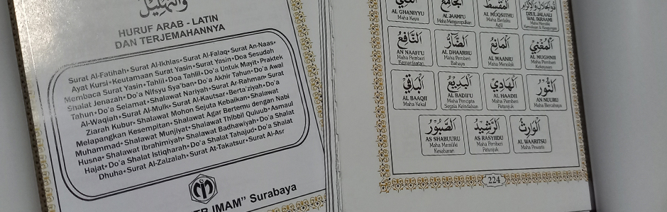 buku yasin penerbit tb imam surabaya